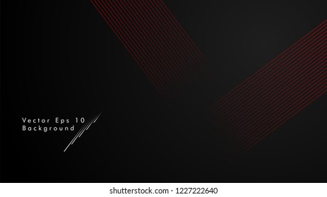 abstract black background with diagonal lines, red color