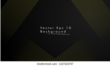 abstract black background with diagonal lines, yellow color