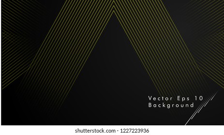 abstract black background with diagonal lines, yellow color