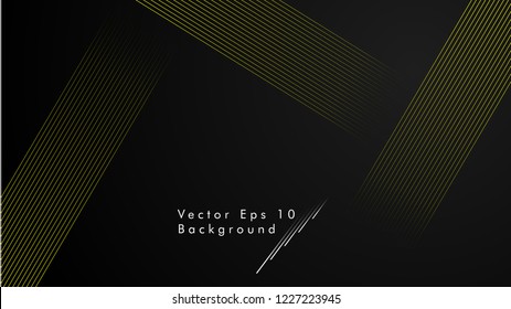 abstract black background with diagonal lines, yellow color