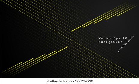 abstract black background with diagonal lines, color yellow