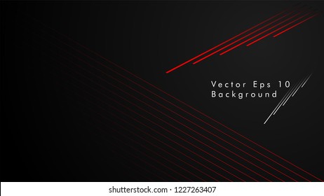 abstract black background with diagonal lines, color red
