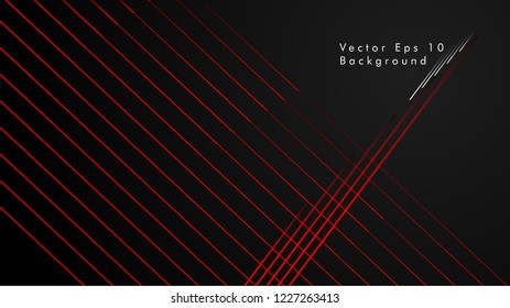 abstract black background with diagonal lines, color red
