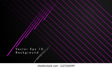 abstract black background with diagonal lines, color pink
