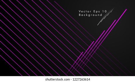 abstract black background with diagonal lines, color pink