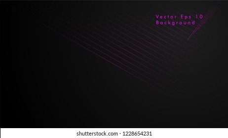 abstract black background with diagonal lines, pink color