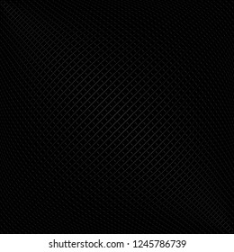 Abstract black background with diagonal lines. Gradient vector line pattern design. Monochrome graphic.