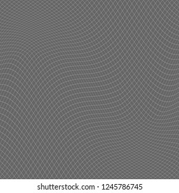 Abstract black background with diagonal lines. Gradient vector line pattern design. Monochrome graphic.