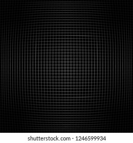 Abstract black background with diagonal lines. Gradient vector line pattern design. Monochrome graphic.