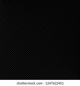Abstract black background with diagonal lines. Gradient vector line pattern design. Monochrome graphic.