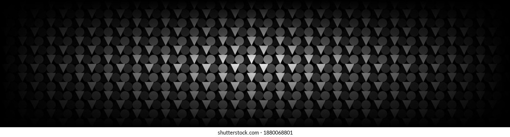 Abstract black background with diagonal lines. Modern dark abstract vector texture.