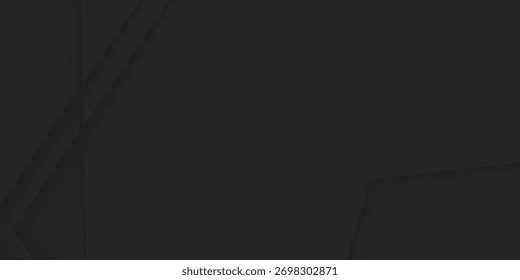Fundo preto abstrato com linhas diagonais. Fundo geométrico abstrato preto. Conceito de forma moderna. Plano de fundo das linhas de velocidade pretas, conceito cômico e de movimento. Fundo geométrico abstrato escuro.