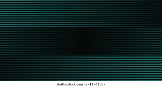 Fondo negro abstracto con líneas diagonales, color cian