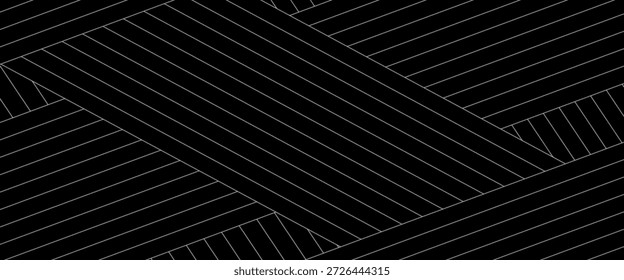 Fondo negro abstracto con líneas diagonales