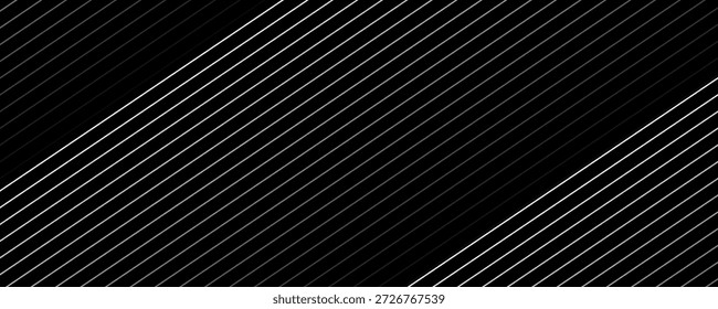 Abstractas fondo negro con líneas diagonales. Textura de Vector abstracto oscuro moderno.