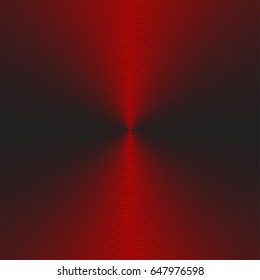 Abstract black background with diagonal red stripes. Vector illustration.