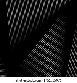 Abstract black background with diagonal striped lines. Striped texture - Vector illustration
