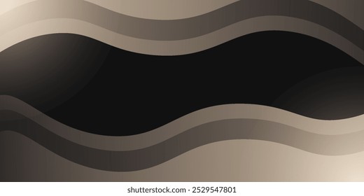 Abstract black background with elegant effect. Vector illustration simple art modern