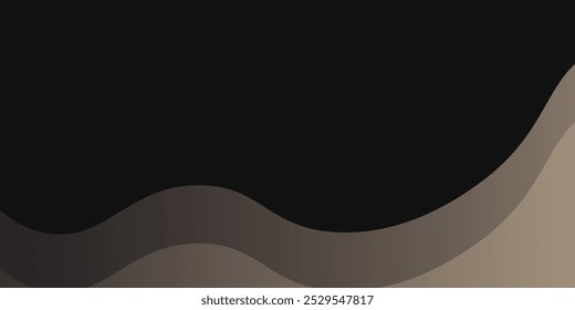 Abstract black background with elegant effect. Vector illustration simple art modern abstract