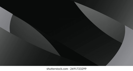 Fundo preto abstrato. Elegante Moderno e Criativo Design de Tendência na ilustração vetorial