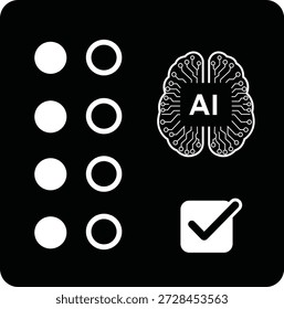 Abstractas fondo negro con una colección de Formas geométricas pixeladas que se asemejan a bloques digitales o una interfaz de juego de Baja resolución.