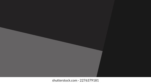 Abstract black background with geometric shapes. For wallpaper, cover, banner, poster, placard and vivid presentation. Modern geometric design background for business card and flyer template, vector