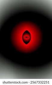 Abstract black background with gradient transitions and red elements. Vector illustration of background.