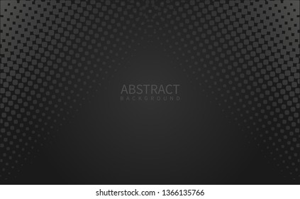 abstract black background with halftone style. modern design concept
