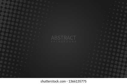 abstract black background with halftone style. modern design concept