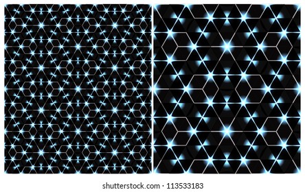 abstract black background with illumination