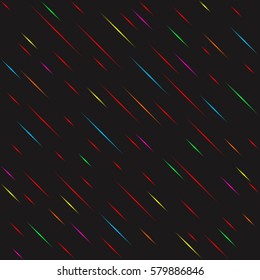 Abstract black background with line. Geometric seamless pattern with line.