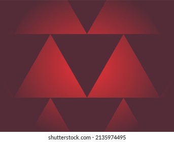 abstract black background with maroon color triangular waves, can be used for Exclusive wallpaper design for posters, brochures, presentations, websites etc. EPS Vector