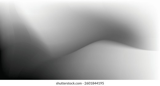 Abstract black background with metal mirror texture. Chrome gradient surface abstract modern design art
