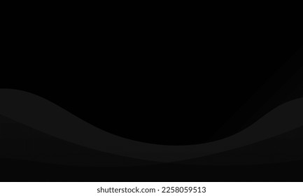 abstract black background  with modern corporate technology concept presentation or banner design , web, page, greeting, card, background. Vector illustration with line stripes texture elements