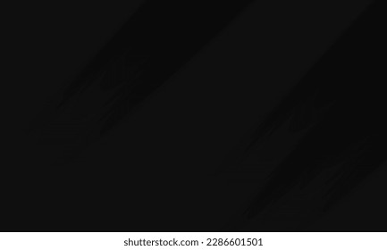 abstract black background  with modern corporate technology concept presentation or banner design , web, page, greeting, card, background. Vector illustration with line stripes texture elements