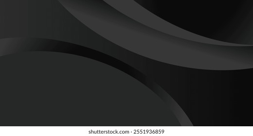 Abstract black background. Modern and Creative Trend Design in vector illustration