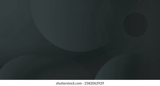 Abstract black background. Modern and Creative Trend Design in vector illustration
