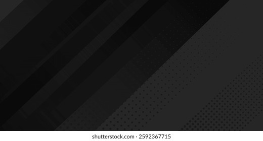Abstract black background. Modern and Creative Trend Design in vector illustration