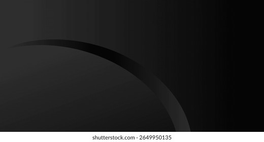 Abstract black background. Modern and Creative Trend Design in vector illustration