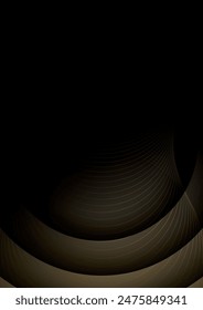 Abstract black background. Modern dark abstract vector texture.