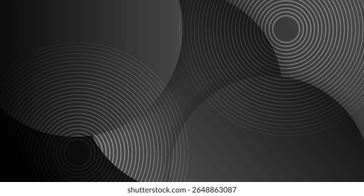Fundo preto abstrato com formas geométricas modernas e mínimas. Design limpo e profissional, perfeito para brochuras, livretos, banners, cartazes, sites, panfletos, capas ou cenários corporativos.
