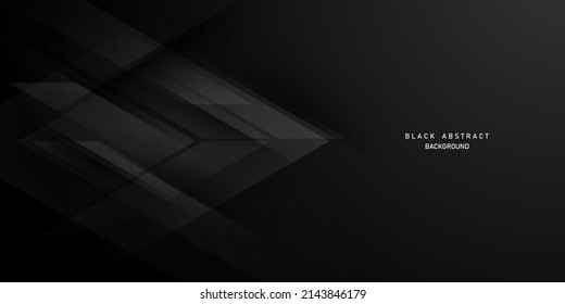 Abstract Black Background Modern Vector Design