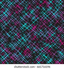 
Abstract black background with multicolored stars. Square cute texture for paper, postcards, posters, site design