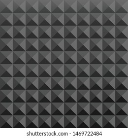 Abstract black background. Abstract pale geometric pattern. Seamless patterns vector