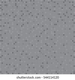 Abstract black background of a plurality of squares & pixels