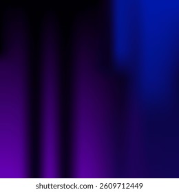 Abstract black background with purple and blue gradient color line effect. Wallpaper design