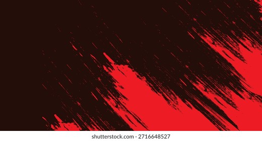 Fondo negro abstracto con textura de fondo rojo grunge en diseño de diseño de arte moderno, fondo rojo borgoña en color descolorido de fondo vintage elegante, textura de papel rojo horror grunge