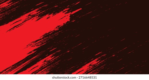 Fondo negro abstracto con textura de fondo rojo grunge en diseño de diseño de arte moderno, fondo rojo borgoña en color descolorido de fondo vintage elegante, textura de papel rojo horror grunge