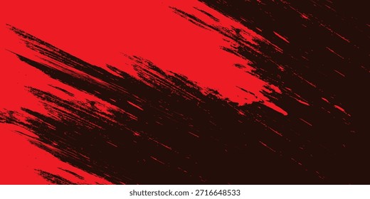 Fondo negro abstracto con textura de fondo rojo grunge en diseño de diseño de arte moderno, fondo rojo borgoña en color descolorido de fondo vintage elegante, textura de papel rojo horror grunge