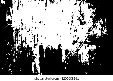 Abstract black background with scratches. Grunge texture. Monochrome background design